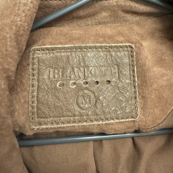 Blank NYC Suede Jacket in French Taupe size M - Picture 4 of 7